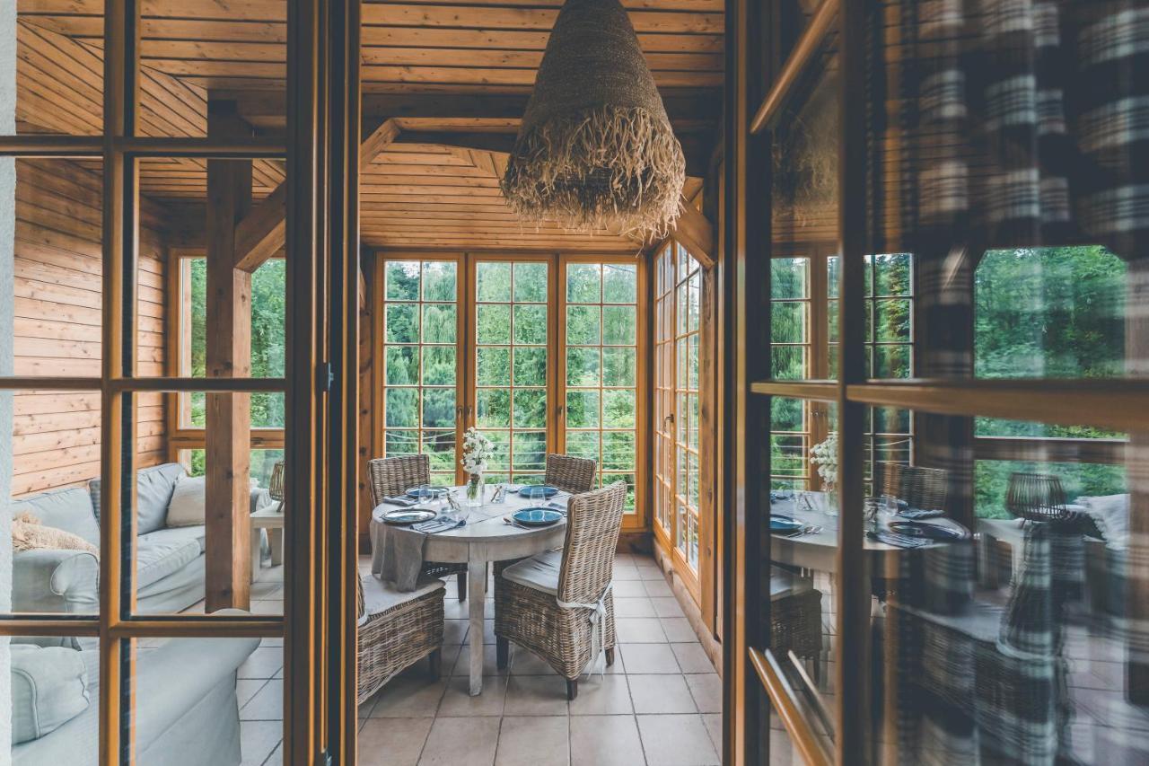 Lubinowe Wzgorze - Wioska Zdrowia Hotel Nałęczów Buitenkant foto